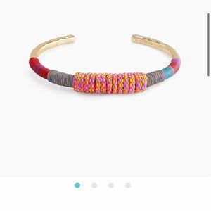 Kendra ScottMasie Gold Cuff Bracelet in Coral Mix Paracord
